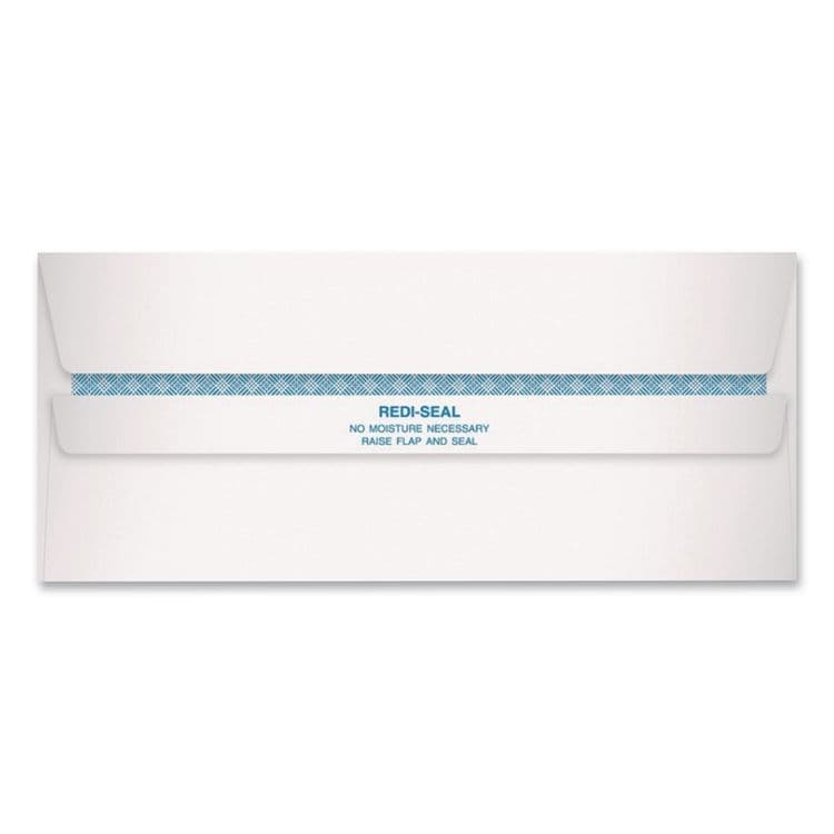 QUALITY PARK PRODUCTS Redi-Seal Security-Tint Envelope, #10, Commercial Flap, Redi-Seal Adhesive Closure, 4.13 x 9.5, White, 500/Box (QUA11218) thumbnail 4