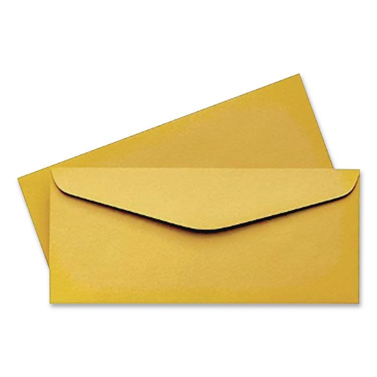 QUALITY PARK PRODUCTS Kraft Envelope, #11, Commercial Flap, Gummed Closure, 4.5 x 10.38, Brown Kraft, 500/Box (QUA11362) thumbnail 3