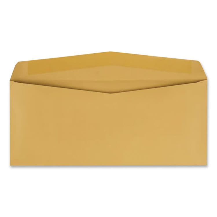 QUALITY PARK PRODUCTS Kraft Envelope, #14, Commercial Flap, Gummed Closure, 5 x 11.5, Brown Kraft, 500/Box (QUA11562) thumbnail 3