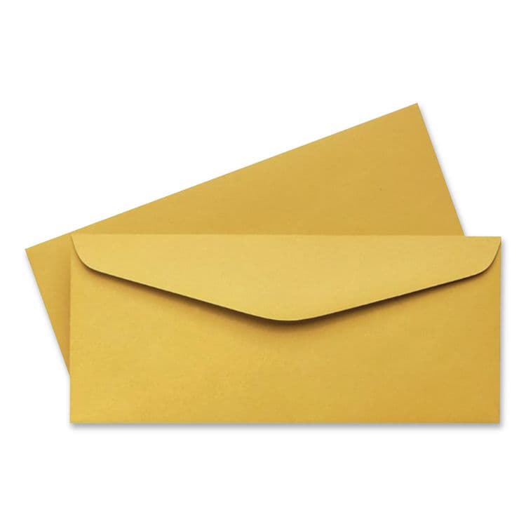 QUALITY PARK PRODUCTS Kraft Envelope, #14, Commercial Flap, Gummed Closure, 5 x 11.5, Brown Kraft, 500/Box (QUA11562) thumbnail 4