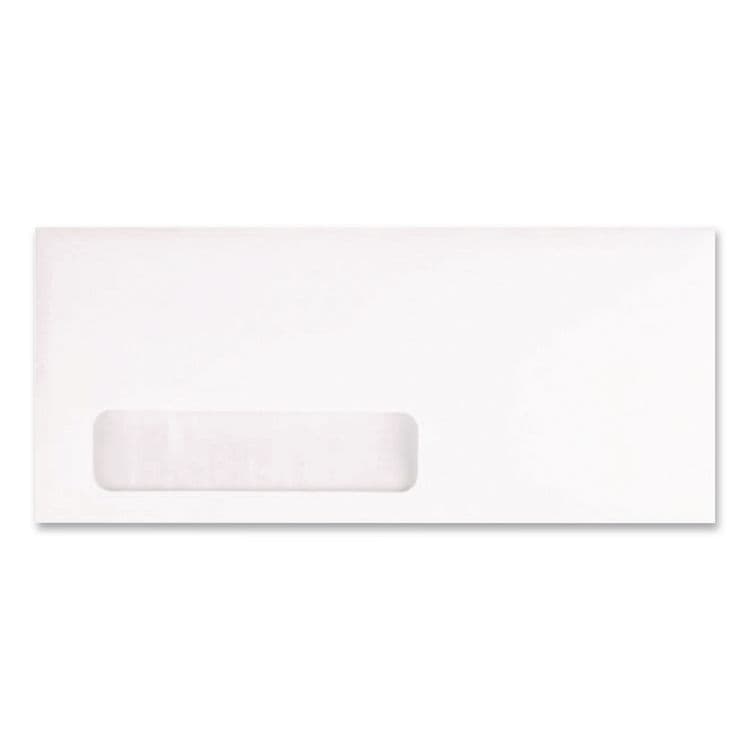 QUALITY PARK PRODUCTS Address-Window Envelope, Lower Left, #10, Commercial Flap, Gummed Closure, 4.13 x 9.5, White, 500/Box (QUA21316) thumbnail 3