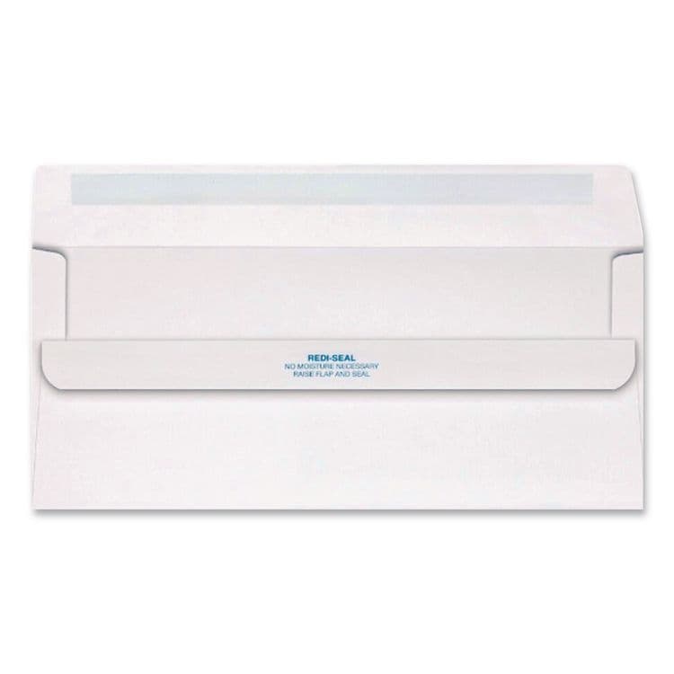 QUALITY PARK PRODUCTS Redi-Seal Envelope, Address Window, #10, Commercial Flap, Redi-Seal Adhesive Closure, 4.13 x 9.5, White, 500/Box (QUA21318) thumbnail 4