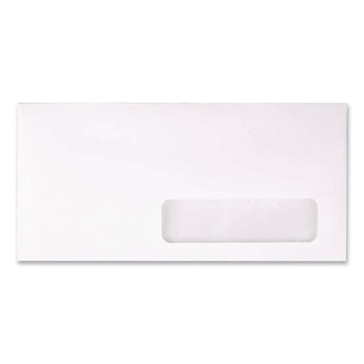 QUALITY PARK PRODUCTS Address-Window Envelope, #10, Commercial Flap, Gummed Closure, 4.13 x 9.5, White, 500/Box (QUA21332) thumbnail 3