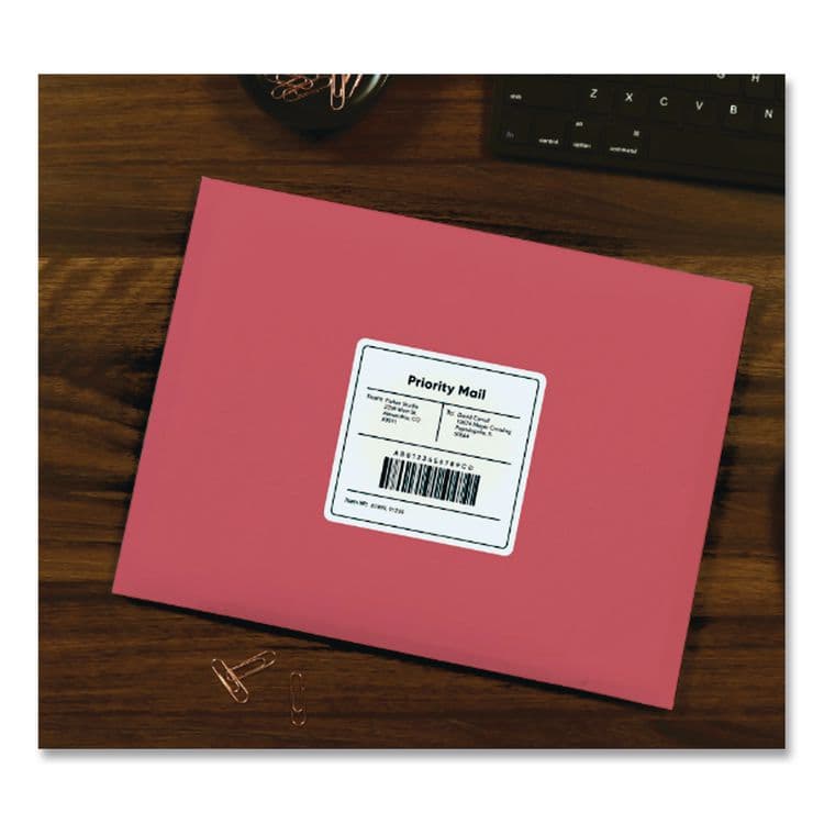 QUALITY PARK PRODUCTS Clasp Envelope, 28 lb Bond Weight Paper, #90, Square Flap, Clasp/Gummed Closure, 9 x 12, Red, 10/Pack (QUA38734) thumbnail 3