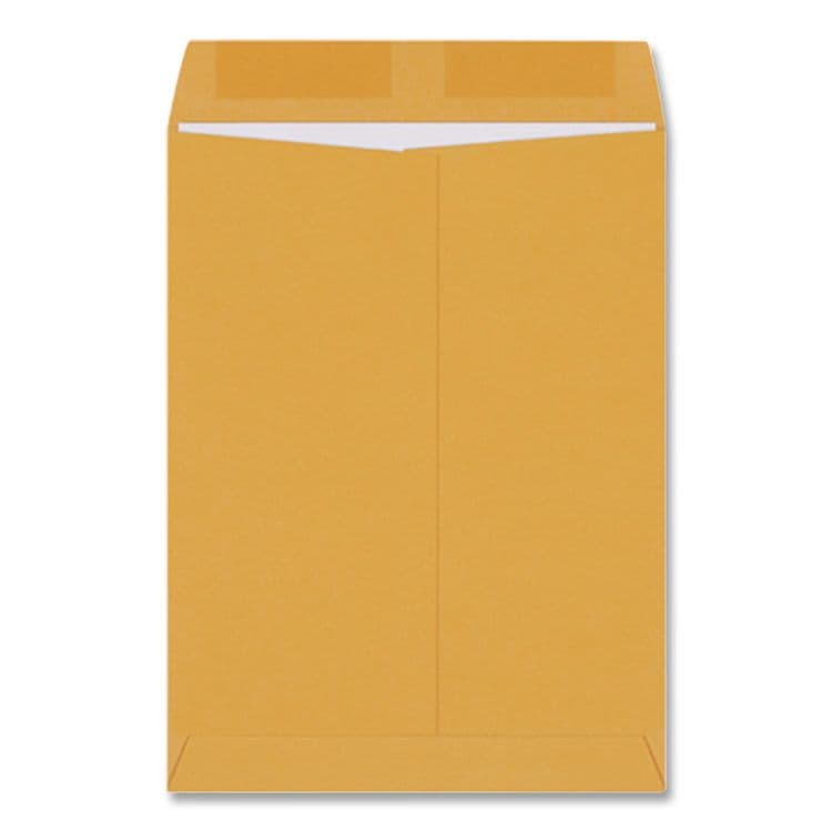 QUALITY PARK PRODUCTS Catalog Envelope, 28 lb Bond Weight Kraft, #15 1/2, Square Flap, Gummed Closure, 12 x 15.5, Brown Kraft, 250/Box (QUA41965) thumbnail 2