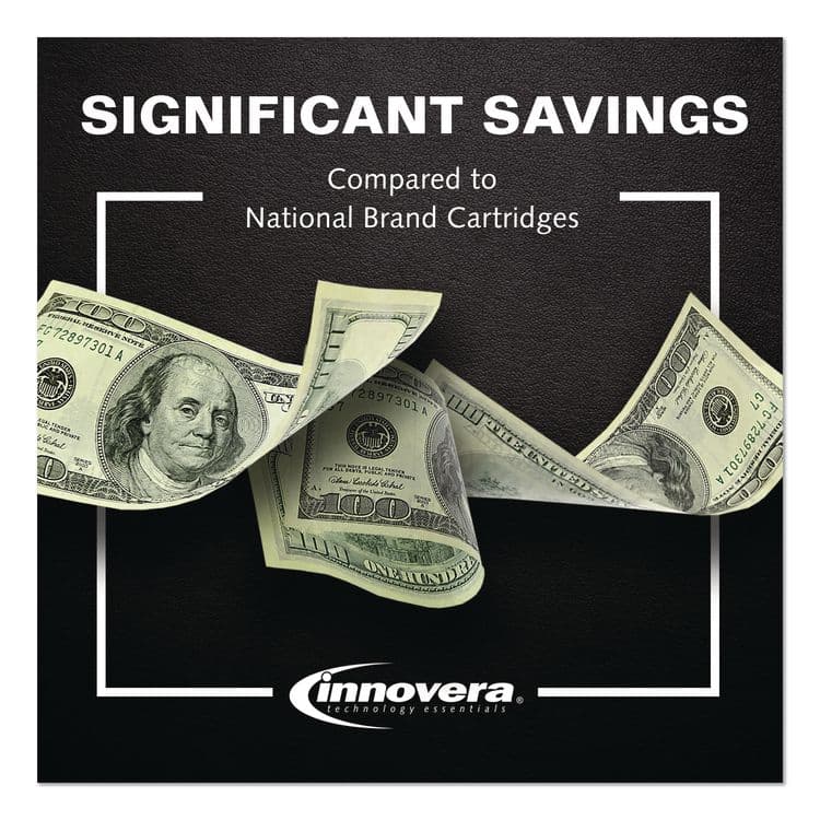 INNOVERA Remanufactured Black High-Yield Toner, Replacement for 507X (CE400X), 11,000 Page-Yield (IVRCE400X) thumbnail 3