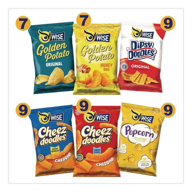 WISE FOODS Grab and Snack Variety Pack, Assorted Flavors, 50/Pack (GRR22002063) thumbnail 4