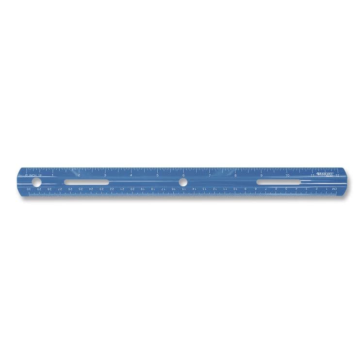 ACME UNITED CORPORATION Plastic Ruler, Standard/Metric, 12" Long, Randomly Assorted Colors (ACM10526) thumbnail 4