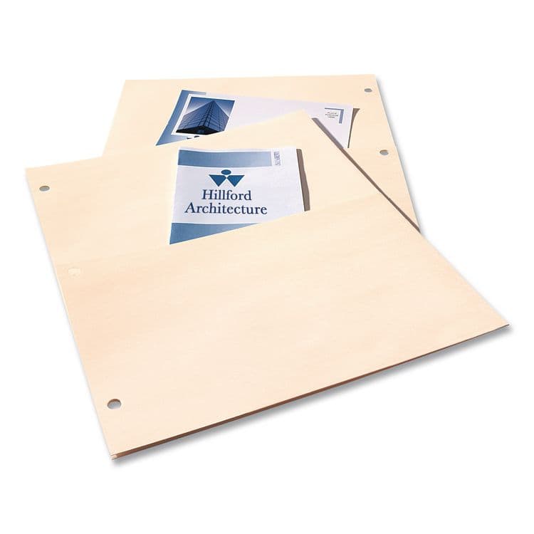 AVERY PRODUCTS CORPORATION Untabbed Double Pocket Dividers, 9.19 x 11, Manila, 5/Pack (AVE03075) thumbnail 4