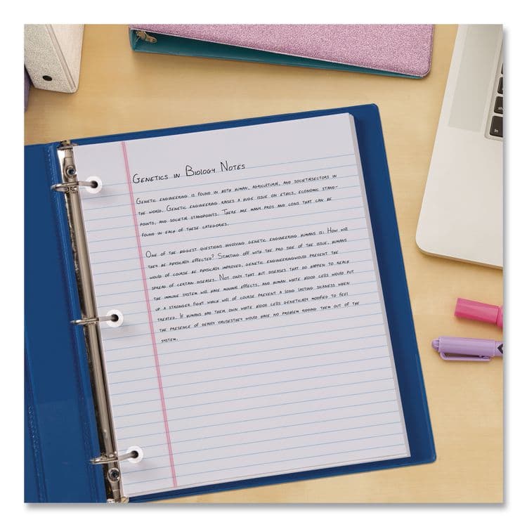 AVERY PRODUCTS CORPORATION Hole Reinforcement Labels, 0.25 dia, White, 560/Pack (AVE6734) thumbnail 3