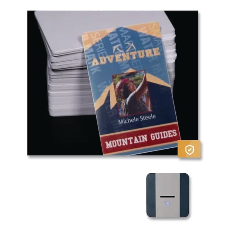 BAUMGARTENS Solid 210 Hand Fed Desktop ID Printer (SRX38210) thumbnail 4