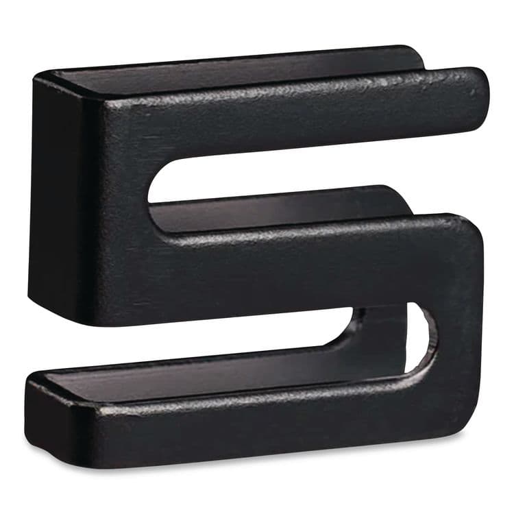 ALERA Wire Shelving S Hooks, Metal, Black, 4 Hooks/Pack (ALESW59SHBL) thumbnail 3
