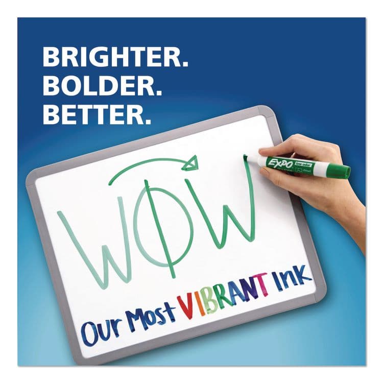 SANFORD Low-Odor Dry-Erase Marker, Fine Tip, Assorted Colors, 4/Pack (SAN86674K) thumbnail 3