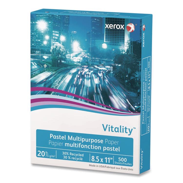 XEROX CORP. Multipurpose Pastel Colored Paper, 20 lb Bond Weight, 8.5 x 11, Goldenrod, 500 Sheets/Ream (XER3R11055) thumbnail 4