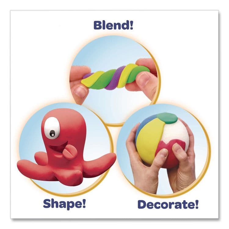 BINNEY & SMITH / CRAYOLA Model Magic Modeling Compound, Deluxe Variety Pack, Assorted Colors, 0.5 oz Pack, 14 Packs (CYO462490) thumbnail 4