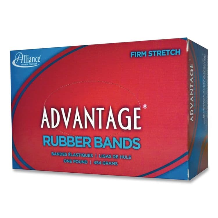 ALLIANCE RUBBER Advantage Multi-Purpose Rubber Band, Size 14, Natural Crepe, 1 lb Box, 2,250/Box (ALL26145) thumbnail 3