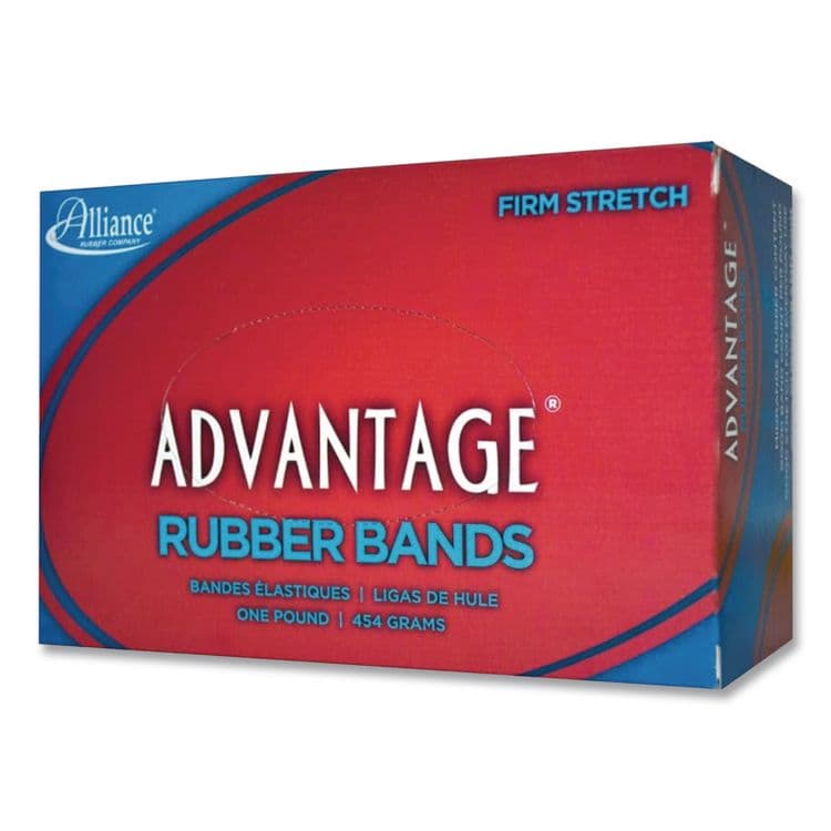 ALLIANCE RUBBER Advantage Multi-Purpose Rubber Band, Size 33, Natural Crepe, 1 lb Box, 600/Box (ALL26335) thumbnail 2