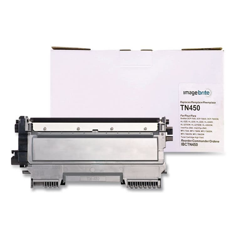 CTG/CLOVER TECHNOLOGY GROUP Compatible TN450 High-Yield Toner, 2,600 Page-Yield, Black (CIG24214173)