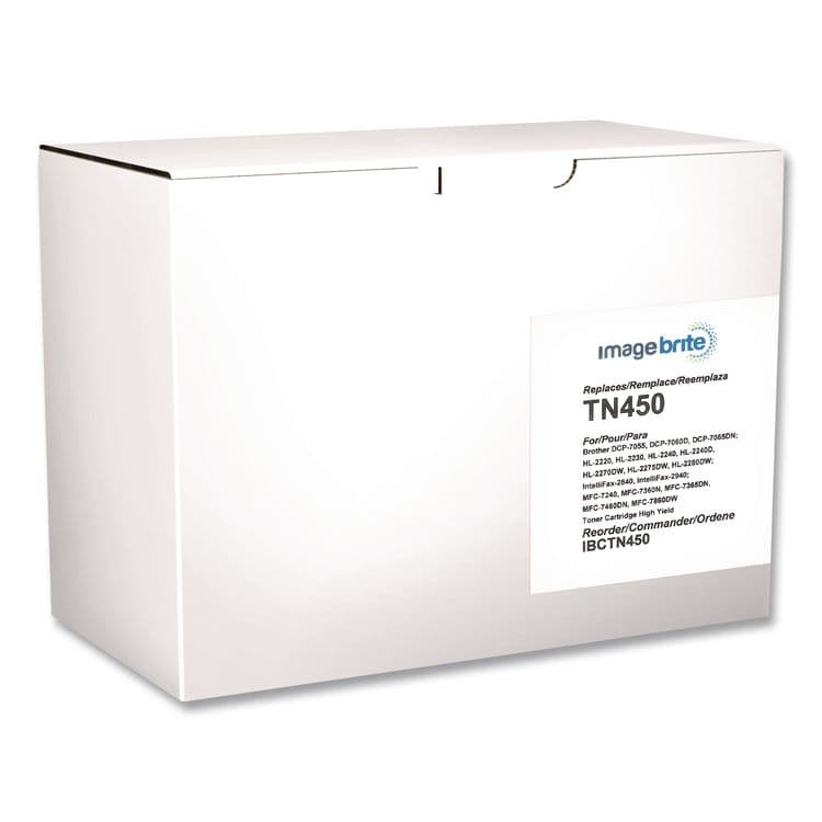 CTG/CLOVER TECHNOLOGY GROUP Compatible TN450 High-Yield Toner, 2,600 Page-Yield, Black (CIG24214173) thumbnail 4