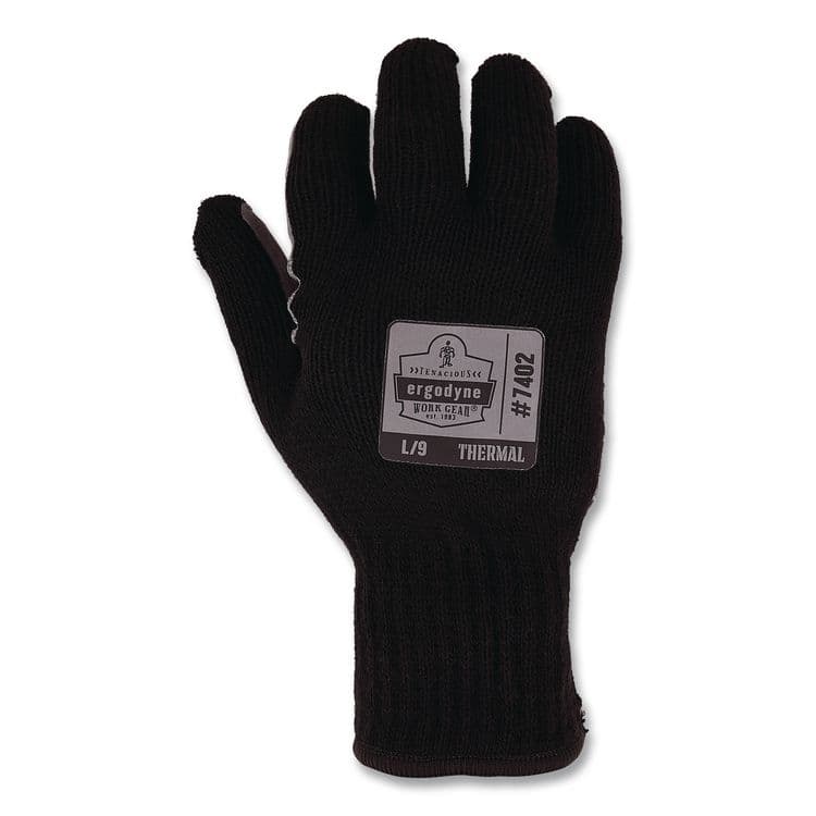 TENACIOUS HOLDINGS, . ProFlex 7402 Thermal Knit Cooler Gloves, 11" Long, X-Large (10), Black, Pair (EGO10615)