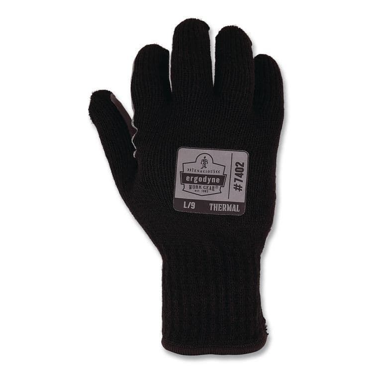 TENACIOUS HOLDINGS, . ProFlex 7402 Thermal Knit Cooler Gloves, 10" Long, X-Small (6), Black, Pair (EGO10611)