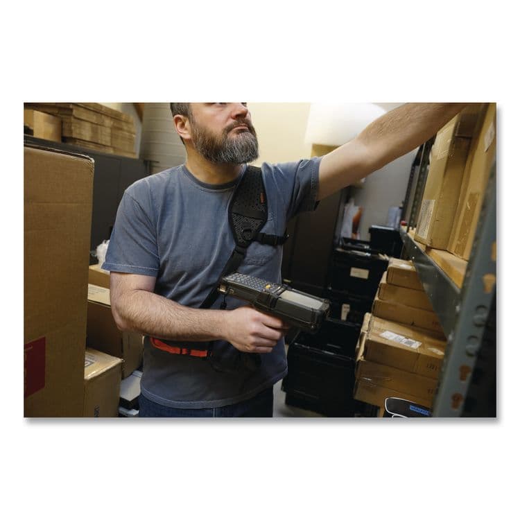 TENACIOUS HOLDINGS, . Squids 3143 Barcode Scanner Sling Lanyard, 8.75" Long, Black (EGO19254) thumbnail 4