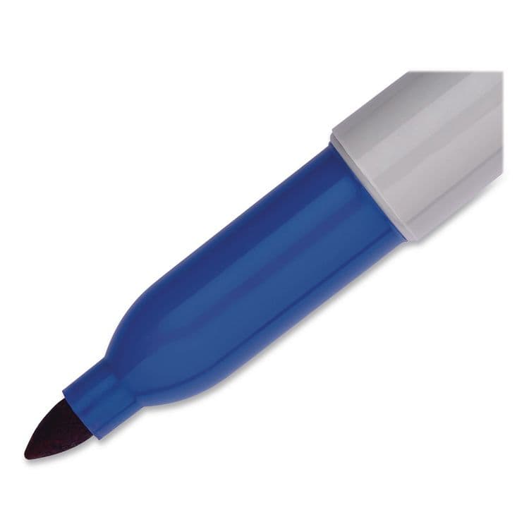 SANFORD Fine Tip Permanent Markers, Fine Tip, Blue (SAN30003EA) thumbnail 2
