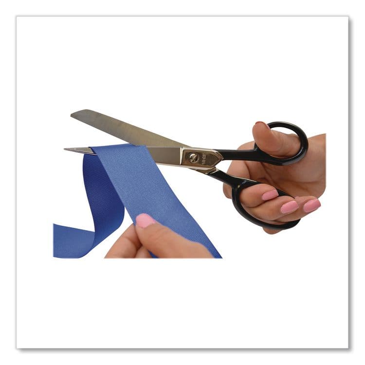 ACME UNITED CORPORATION Forged Steel Standard Scissors, 8" Long, Straight Black Handle (ACM10260) thumbnail 4