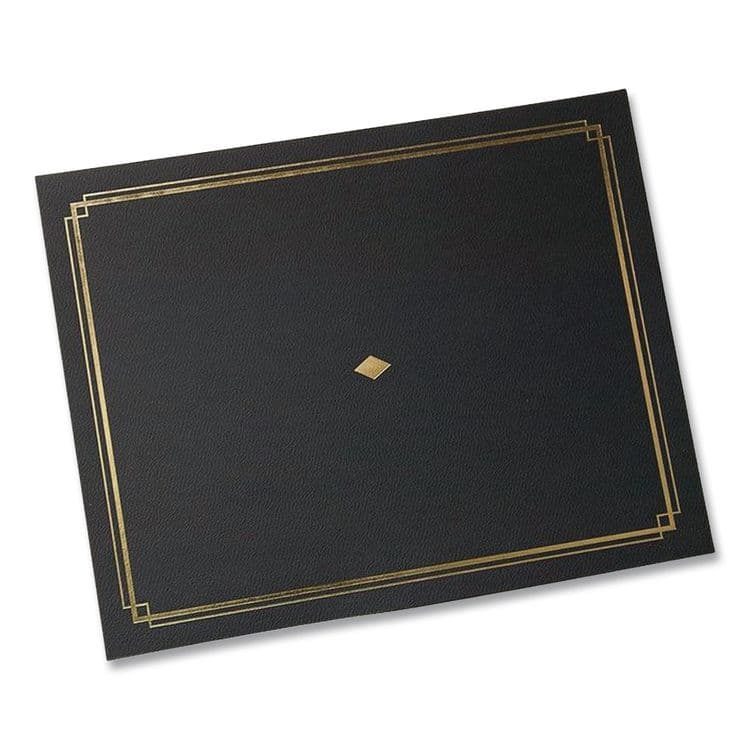 GARTNER STUDIOS Certificate Holders 9.5 x 12, Black/Gold, 6/Pack (GTE35003) thumbnail 4