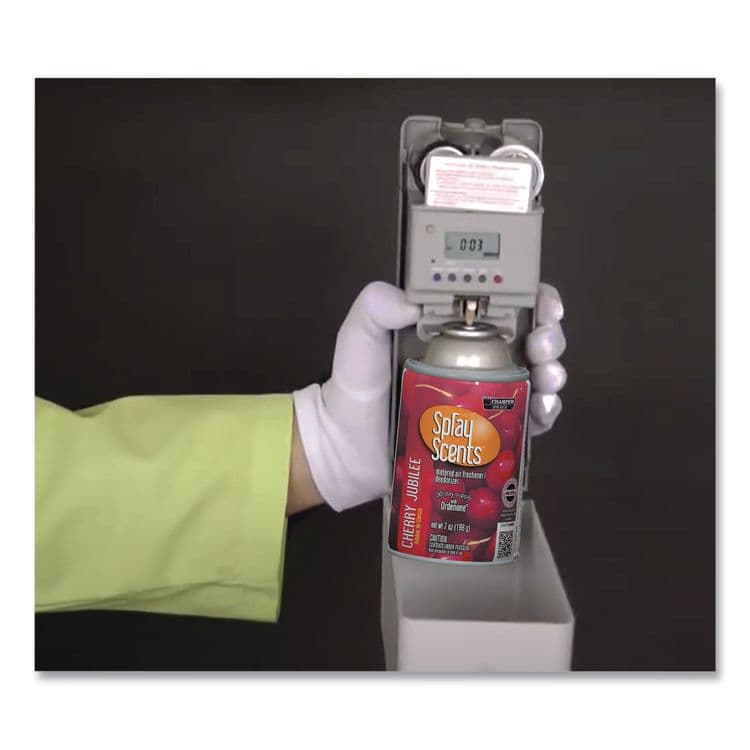 CHASE PRODUCTS Champion Sprayon SPRAYScents Metered Air Freshener Refill, Cherry Jubilee, 7 oz Aerosol Spray, 12/Carton (CHP5181) thumbnail 4