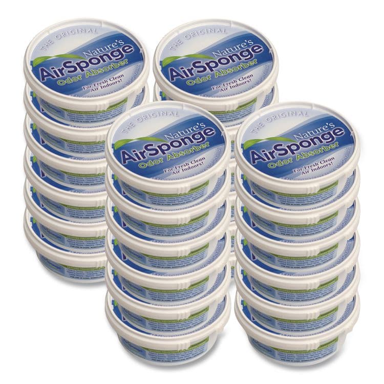 SUN CLOUD Sponge Odor Absorber, Neutral, 0.5 lb Cup, 24/Carton (DEL1011)