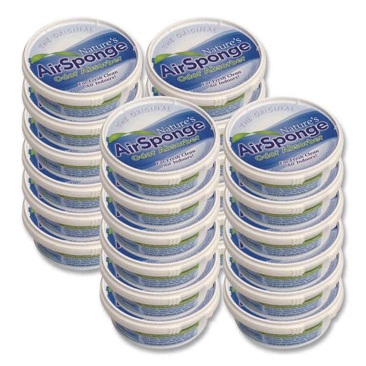 SUN CLOUD Sponge Odor Absorber, Neutral, 8 oz, Designer Cup, 24/Carton (DEL1011DP)