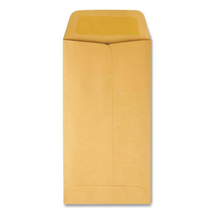 QUALITY PARK PRODUCTS Kraft Coin and Small Parts Envelope, #7, Square Flap, Gummed Closure, 3.5 x 6.5, Brown Kraft, 500/Box (QUA50762) thumbnail 2