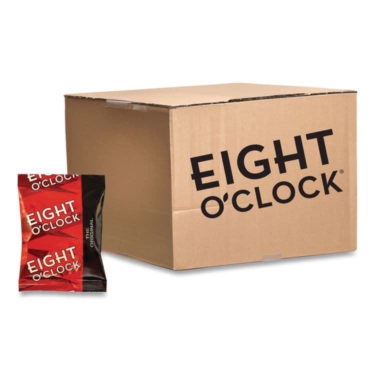EIGHT O'CLOCK Regular Ground Coffee Fraction Packs, Original, 2 oz, 42/Carton (EIG320840)