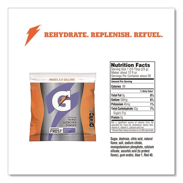 PEPSICO Original Powdered Drink Mix, Riptide Rush, 21oz Packets, 32/Carton (GTD33673) thumbnail 4