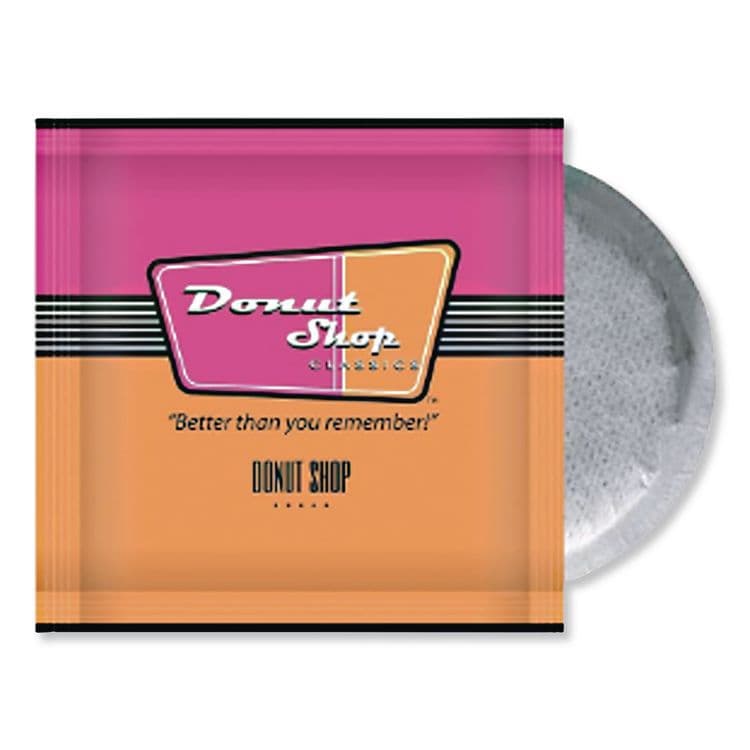 NATIONAL COFFEE ROASTERS Donut Shop Coffee Pods, Dark Roast, 15/Box (DSP8599961590) thumbnail 2