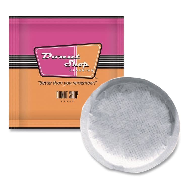 NATIONAL COFFEE ROASTERS Donut Shop Coffee Pods, Dark Roast, 15/Box (DSP8599961590) thumbnail 4