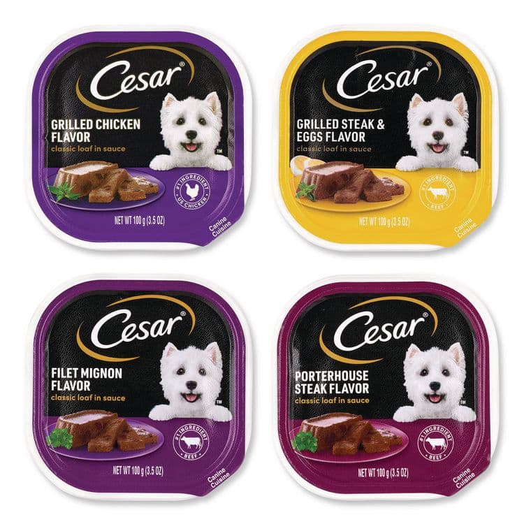 MARS, . Classic Wet Dog Food Variety, Assorted Flavors, 3.5 oz Tray, 48/Carton (GRR22002663) thumbnail 3