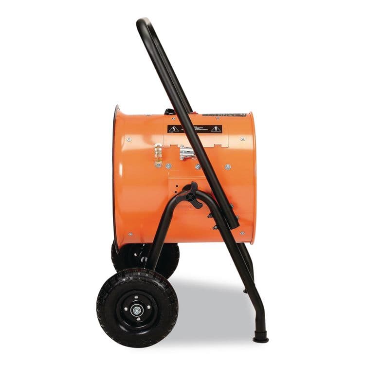 GLOBAL INDUSTRIAL Portable Salamander Heater with Adjustable Thermostat, 208 V, 15,000 W, 21.59 x 28 x 38.5, Orange (GBE653673) thumbnail 4