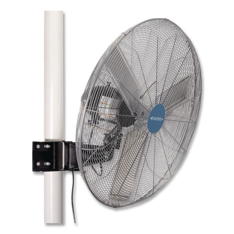 GLOBAL INDUSTRIAL Deluxe Oscillating Fan, Pole or Column Mount, 30", 7,300 CFM, 1/2 hp (GBE293158)