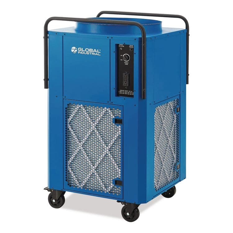 GLOBAL INDUSTRIAL Commercial Air Scrubber and Negative Air Machine with HEPA Filter. Variable Speed, 3,300 CFM, 115 V (GBE604153)