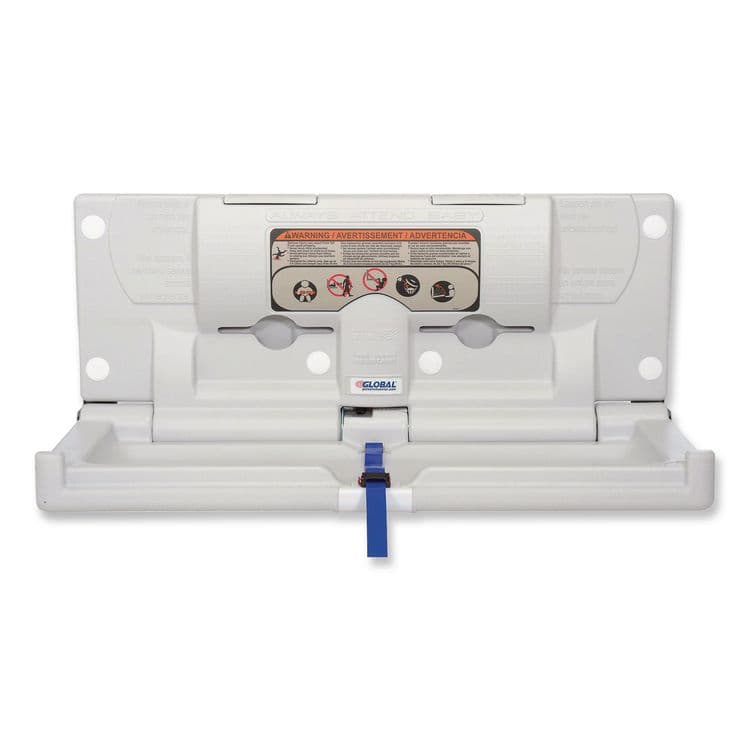 GLOBAL INDUSTRIAL Baby Changing Station, 18 x 36, Gray (GBE641430) thumbnail 3