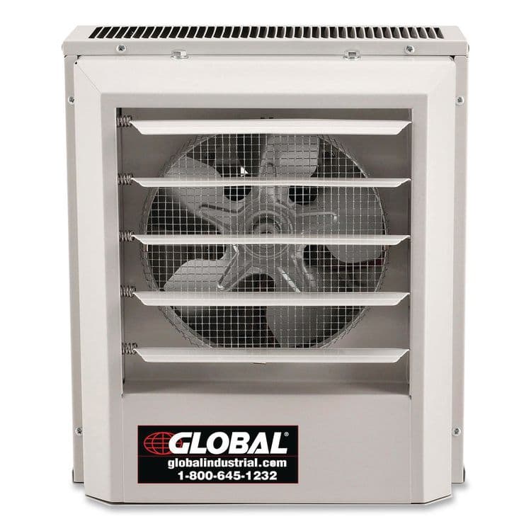 GLOBAL INDUSTRIAL Unit Heater, Horizontal or Vertical Downflow, 5,000 W, 14.13 x 8.5 x 16, White (GBE246725) thumbnail 2