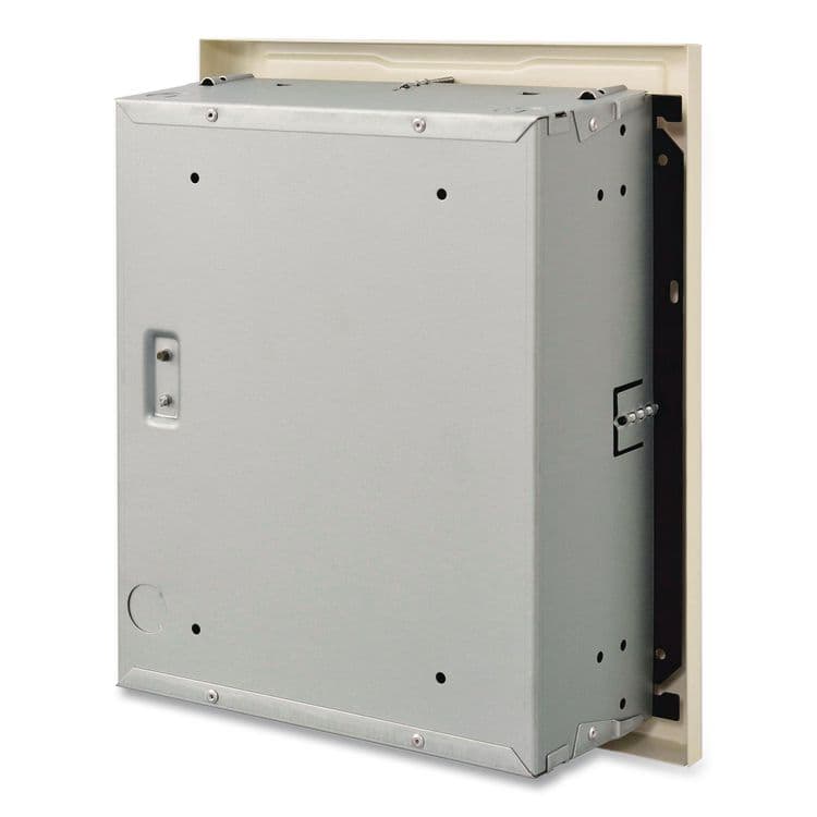 GLOBAL INDUSTRIAL Fan Forced Wall Heater, Shaded Pole Motor, 1,500 W, 10.63 x 4.75 x 12.25, White (GBE246744) thumbnail 3