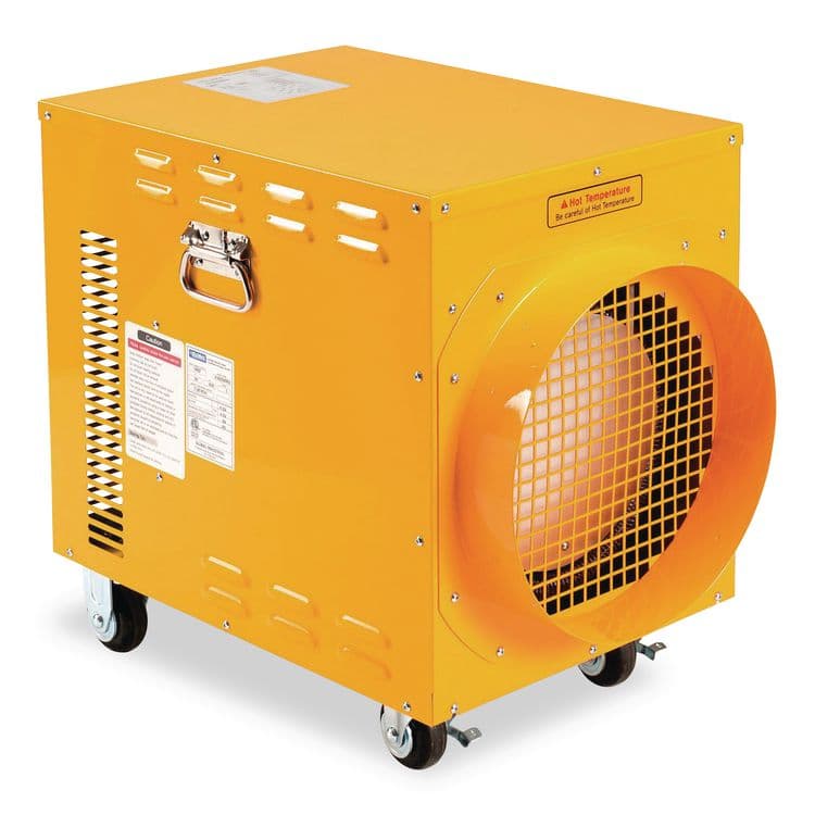 GLOBAL INDUSTRIAL Portable Electric Heater, 15,000 W, 16.62 x 24.5 x 23, Yellow (GBE246552) thumbnail 2