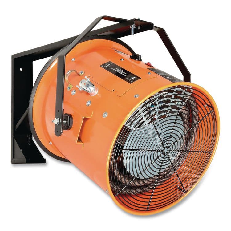 GLOBAL INDUSTRIAL Electric Salamander Heater with Adjustable Thermostat 480 V, 30,000 W, 23.03 x 7.12 x 24.68, Orange (GBE246068) thumbnail 4