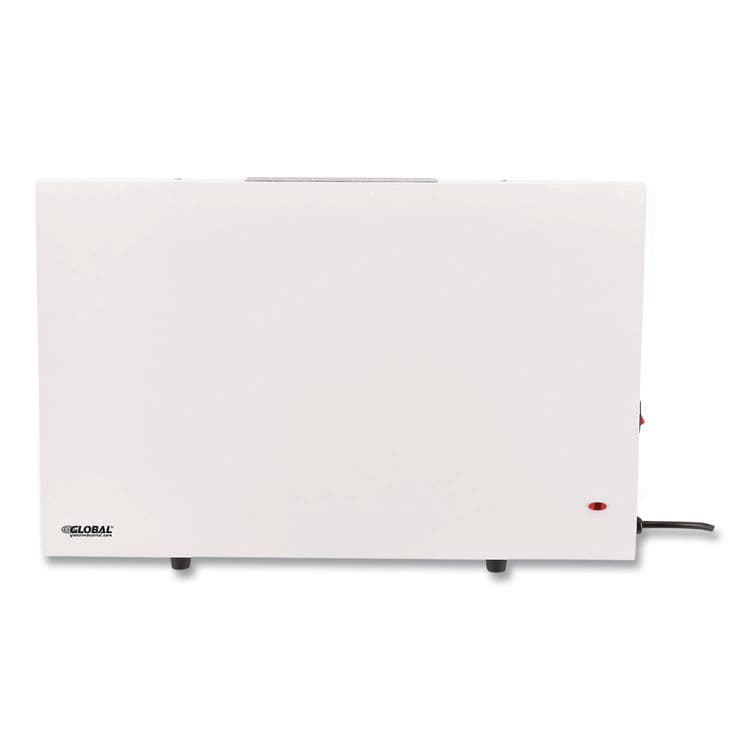 GLOBAL INDUSTRIAL Radiant Panel Heater, 120 W, 22.43 x 1.06 x 14.87, White (GBE246097)