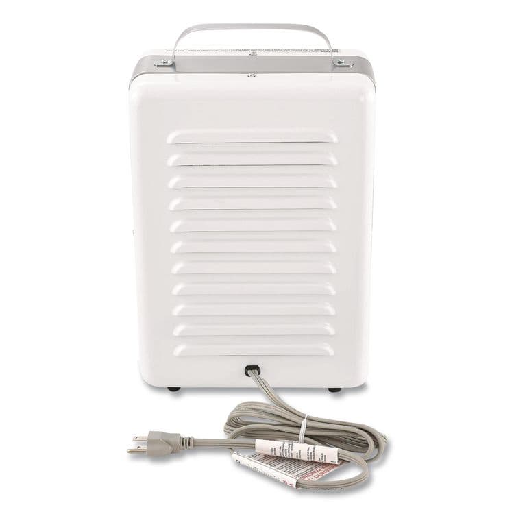 GLOBAL INDUSTRIAL Portable Milkhouse Style Electric Heater, 1,500 W, 8 x 10.25 x 15.75, White (GBE246098) thumbnail 4