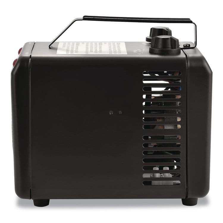 GLOBAL INDUSTRIAL Portable Heater, 1,500 W, 5.31 x 7.12 x 4.93, Black (GBE246099) thumbnail 3