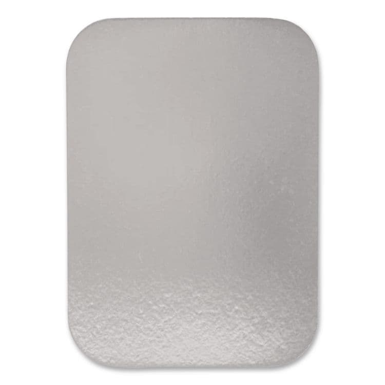 HFA Laminated Board Lid, 7 x 5, Silver/White, Aluminum, 500/Carton (HFA2060L) thumbnail 4